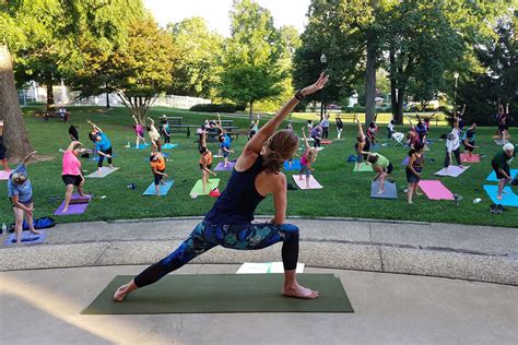 Yoga in the park - Members (3,168) The purpose of this group is to create a community for local yogis. It is a place where like minded people come together to inspire one another. All levels of practice are welcome, even if you are new to yoga. The goal is to have fun and to meet new people.